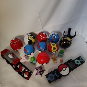 🔴🔵Pokemon Play Pieces Used Please Read